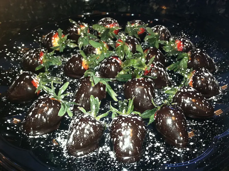 chocolate covered strawberries